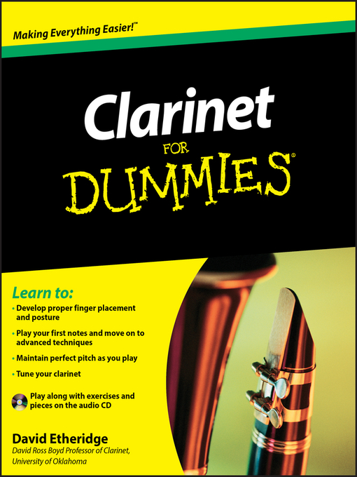 Cover image for Clarinet For Dummies